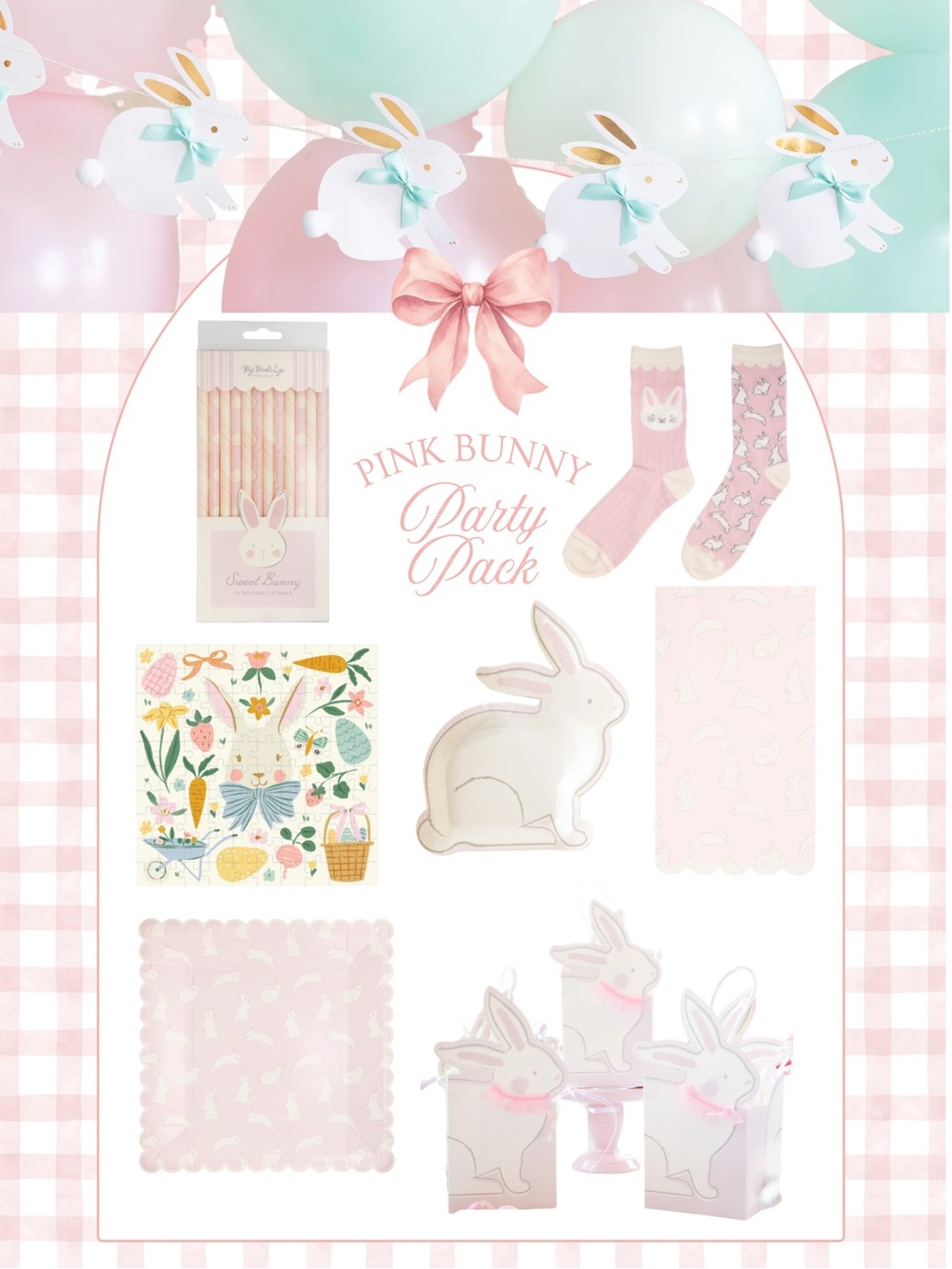 Pink Bunny Party Pack!!!!